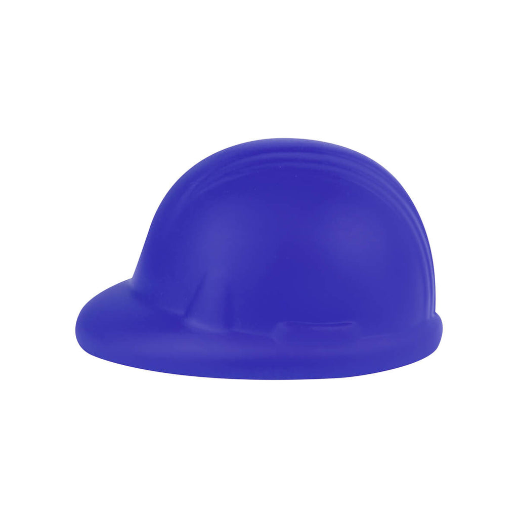 Anti-stress promocional con forma de casco personalizado para empresas de construcción e industria.