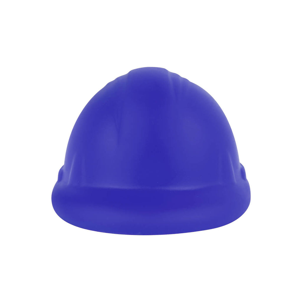 Anti-stress promocional con forma de casco personalizado para empresas de construcción e industria.