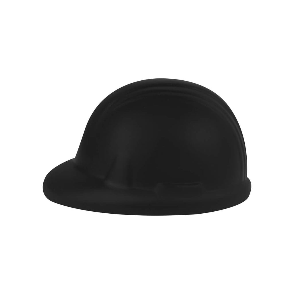 Anti-stress promocional con forma de casco personalizado para empresas de construcción e industria.