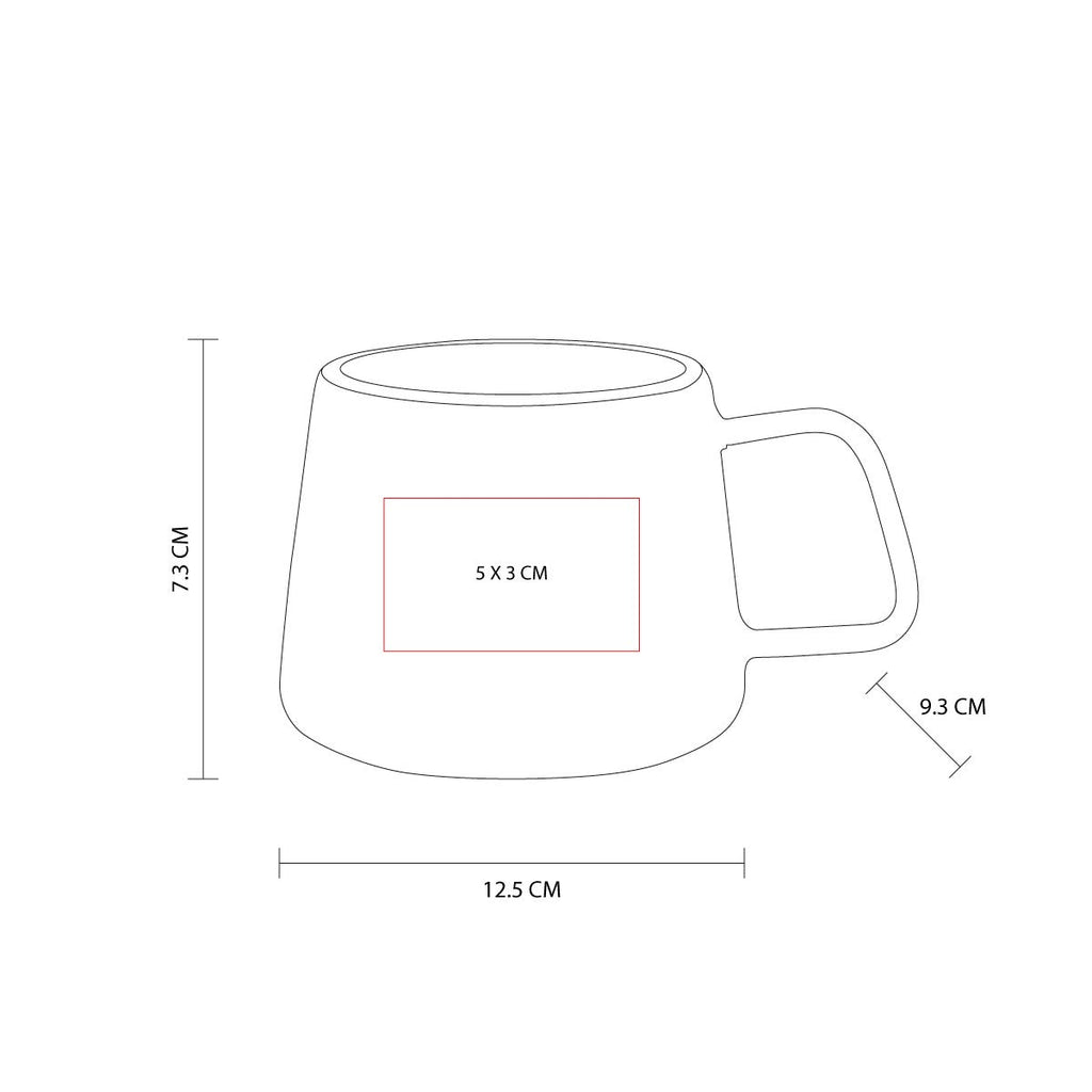 Taza de vidrio doble pared personalizada de borosilicato para café, té y regalos corporativos empresariales.