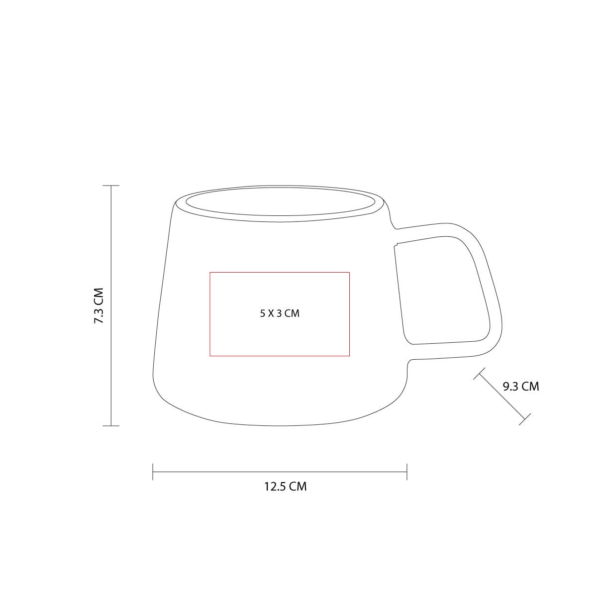 Taza de vidrio doble pared personalizada de borosilicato para café, té y regalos corporativos empresariales.