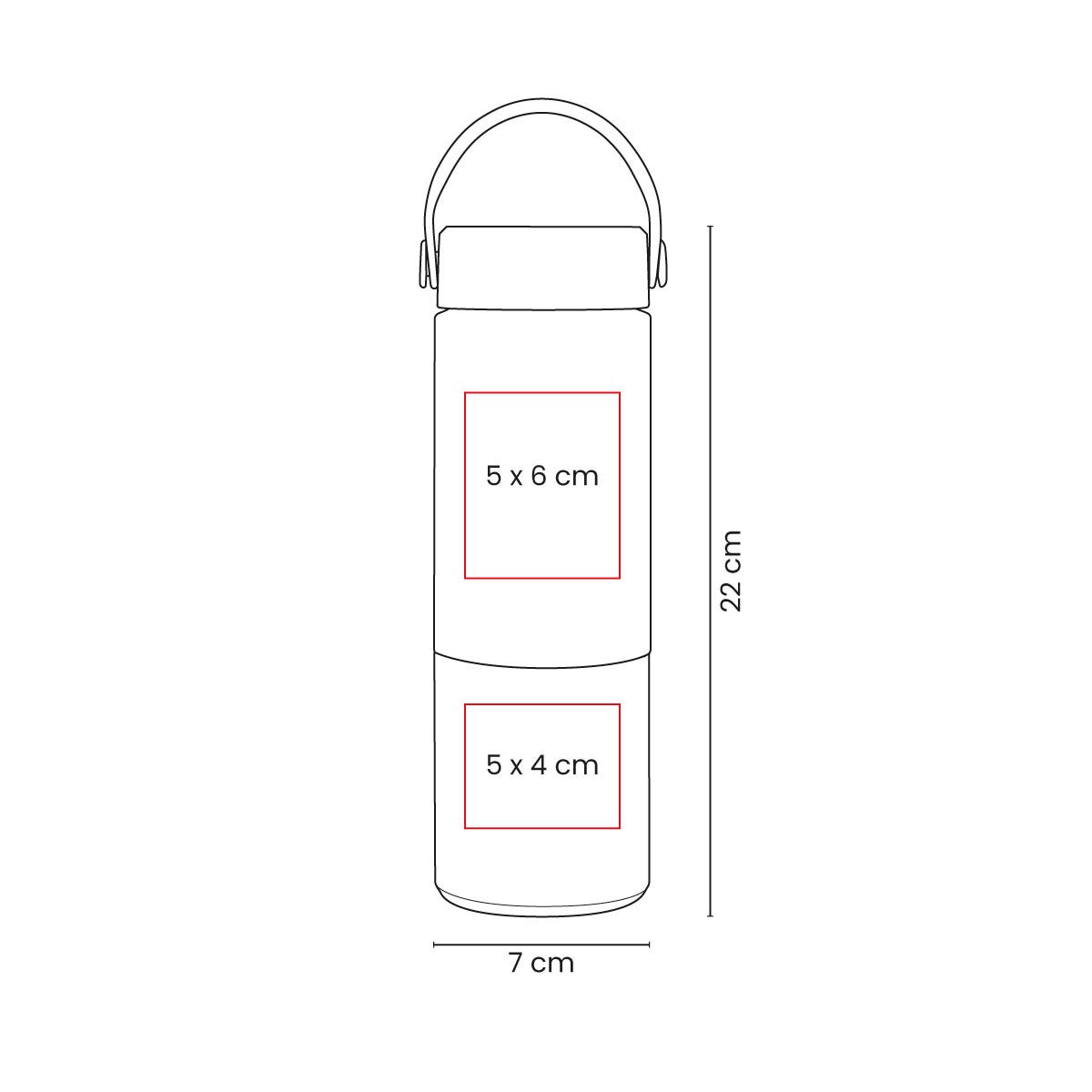 Termo de acero inoxidable y bambú personalizado de 400 ml con cierre al vacío y caja individual para empresas.