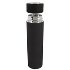 Termo de acero inoxidable personalizado de 500 ml con doble pared, infusionador y grabado láser para empresas.