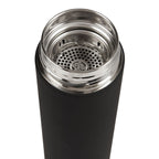 Termo de acero inoxidable personalizado de 500 ml con doble pared, infusionador y grabado láser para empresas.