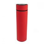 Termo de acero inoxidable personalizado de 500 ml con doble pared, infusionador y grabado láser para empresas.