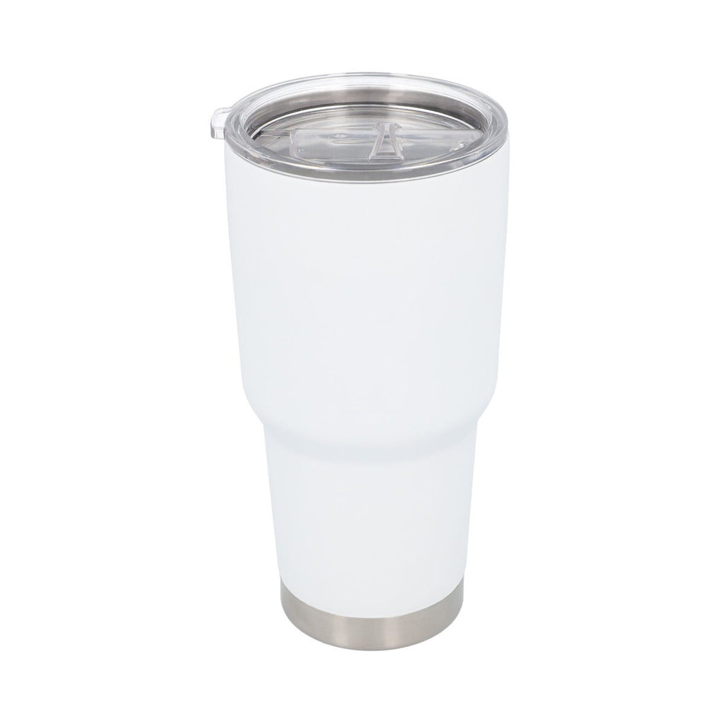 Termo de acero inoxidable personalizado de 850 ml con doble pared, cierre al vacío y caja individual para empresas.